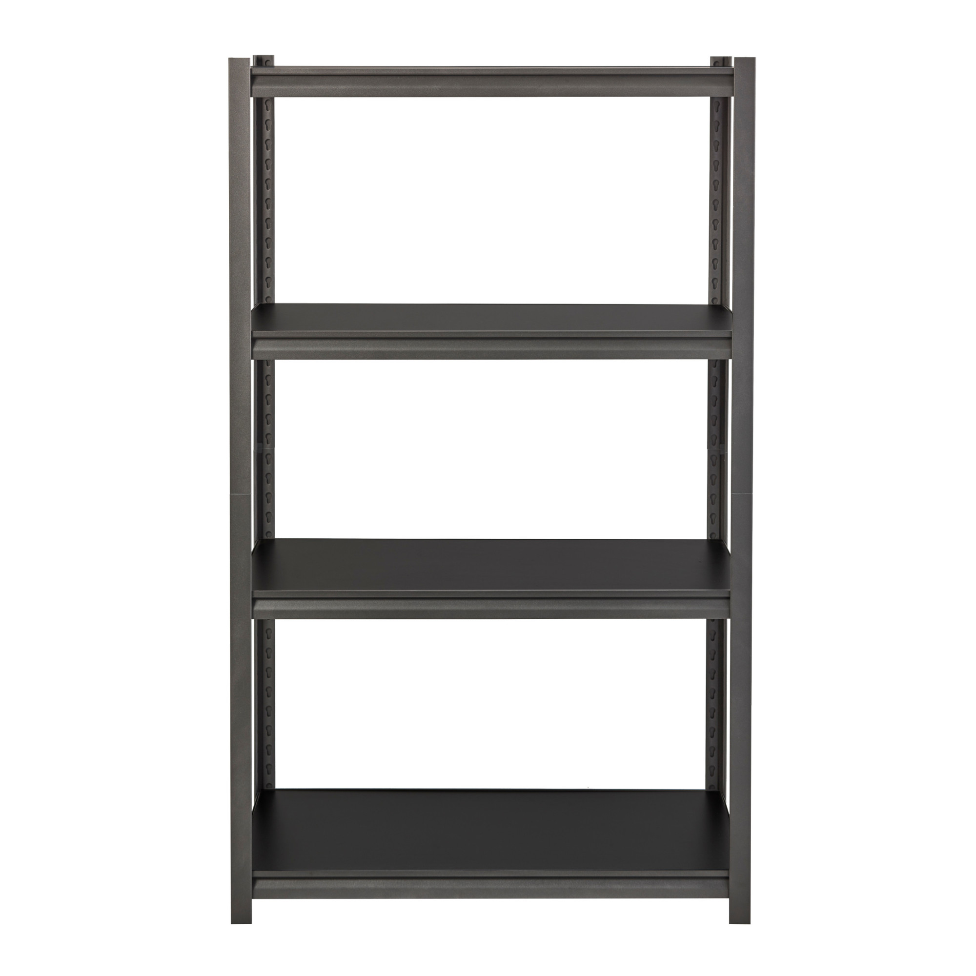Hirsh Industries, 3200 Riveted Steel Shelving, 4-Shelf Unit, Width 36 in, Depth 18 in, Material Steel, Model# 20995